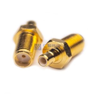 SMA Female to SMB Female RP Straight Adapter