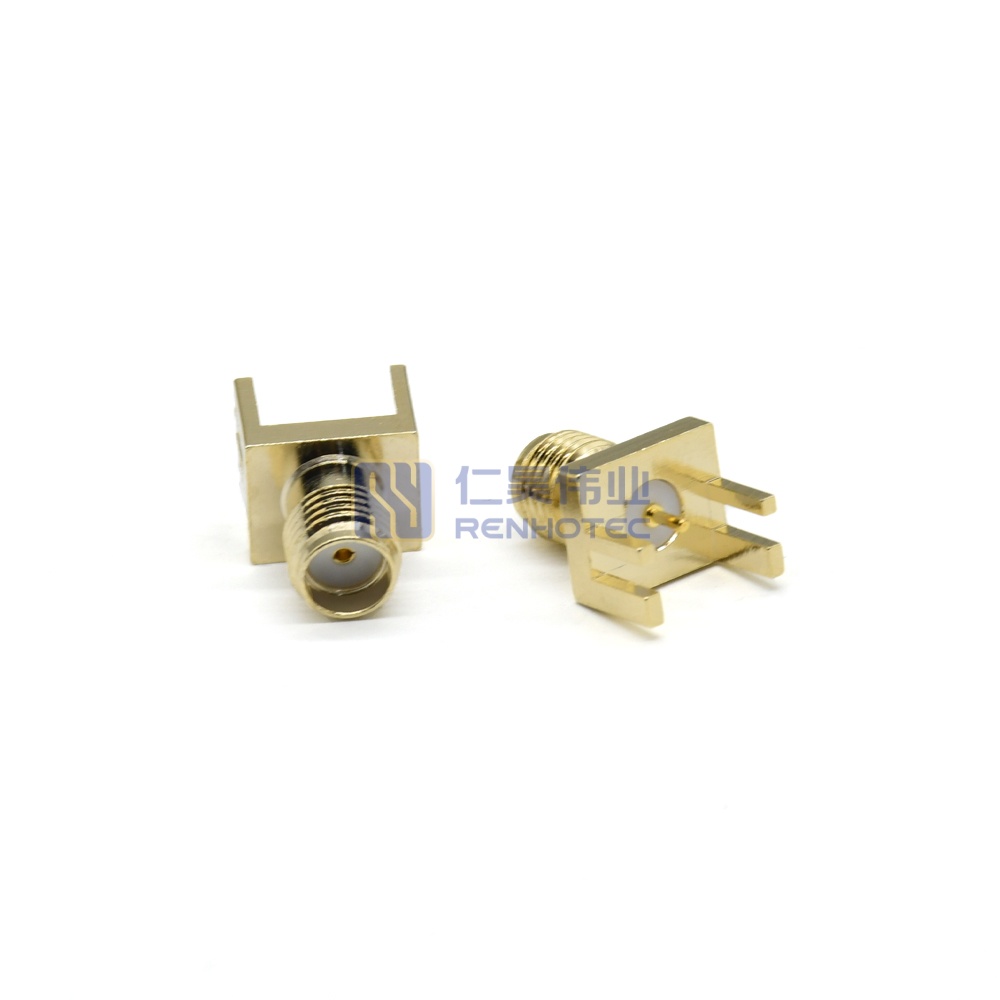 SMA Connector Straight Female Jack Edge Mount 50 Ohm - RHT-612-0096 - Image 2