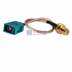 Кабельные сборки RP SMA джек к Fakra Z джек RF с кабелем RG316 - RHT-605-6357