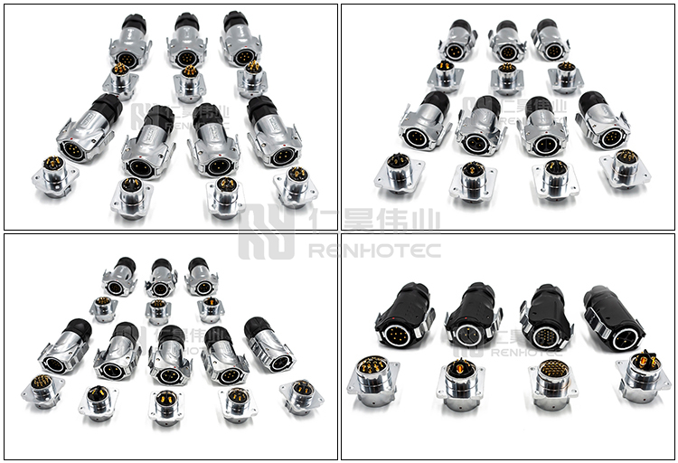Waterproof Power/Data Transmission Connector