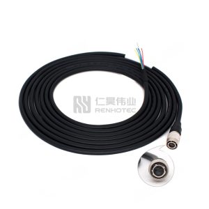 6P OPEN Industrial Camera Power Trigger IO Signal Cable 6 Pin Hirose...
