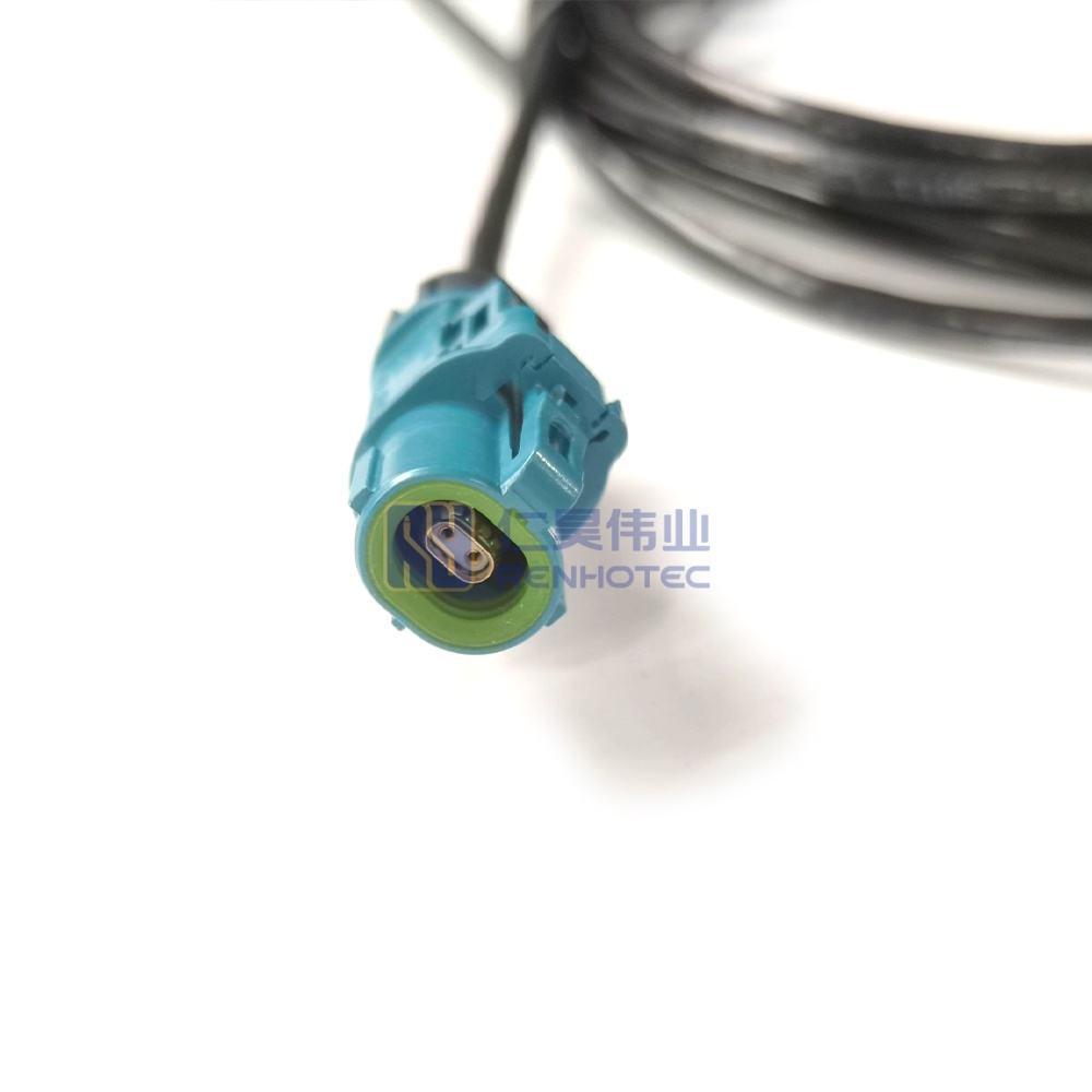 H-MTD E6K14A-1CAZ5 Automotive Ethernet Cable Assemblies, Single Ended Z Code Female Cable