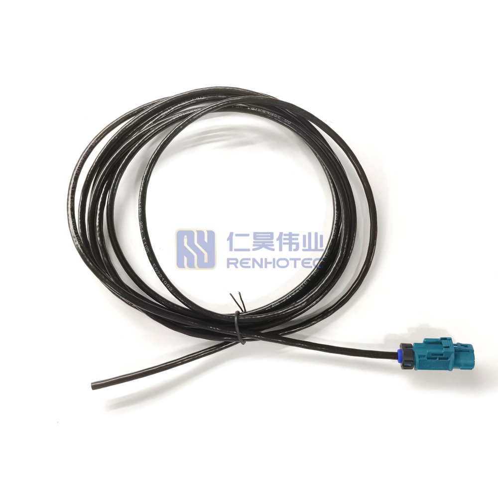H-MTD E6K14A-1CAZ5 Automotive Ethernet Cable Assemblies, Single Ended Z Code Female Cable - Image 2