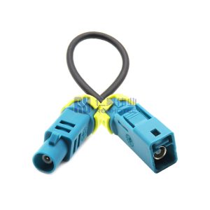 GMSL Fakra Waterproof Connection Cable Male to Female with Waterproof Ring