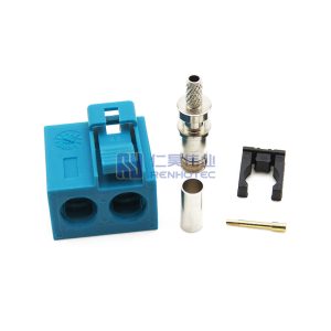 Fakra Twin Female Connector Short GMSL Compatible
