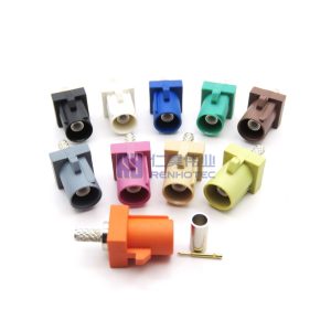 Full Set of Fakra Male Connector Cable Mounting Crimps