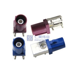 Fakra Connector Right Angle Male SMT