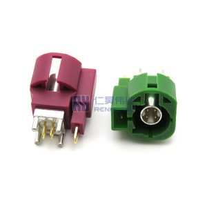 HSD Connector 4+2Pin Male PCB Mount Through Hole for GMSL2 Display