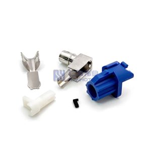 HSD Connector Short Right Angle Female HSD LVDS 4P Automotive HD Signal Transmission Connector for GMSL Video Link
