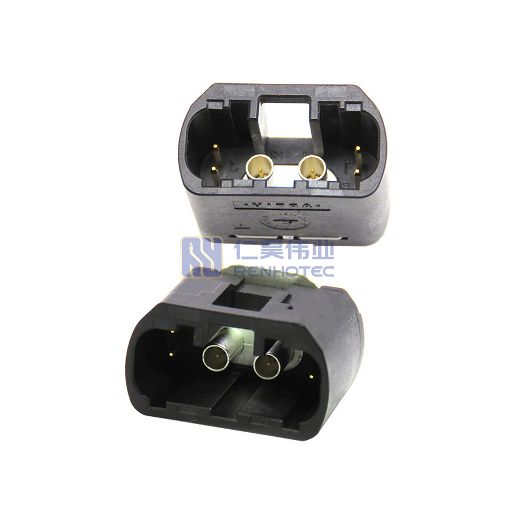 Mini Fakra+4 2-in-1 Male Connector Through Hole - Image 4