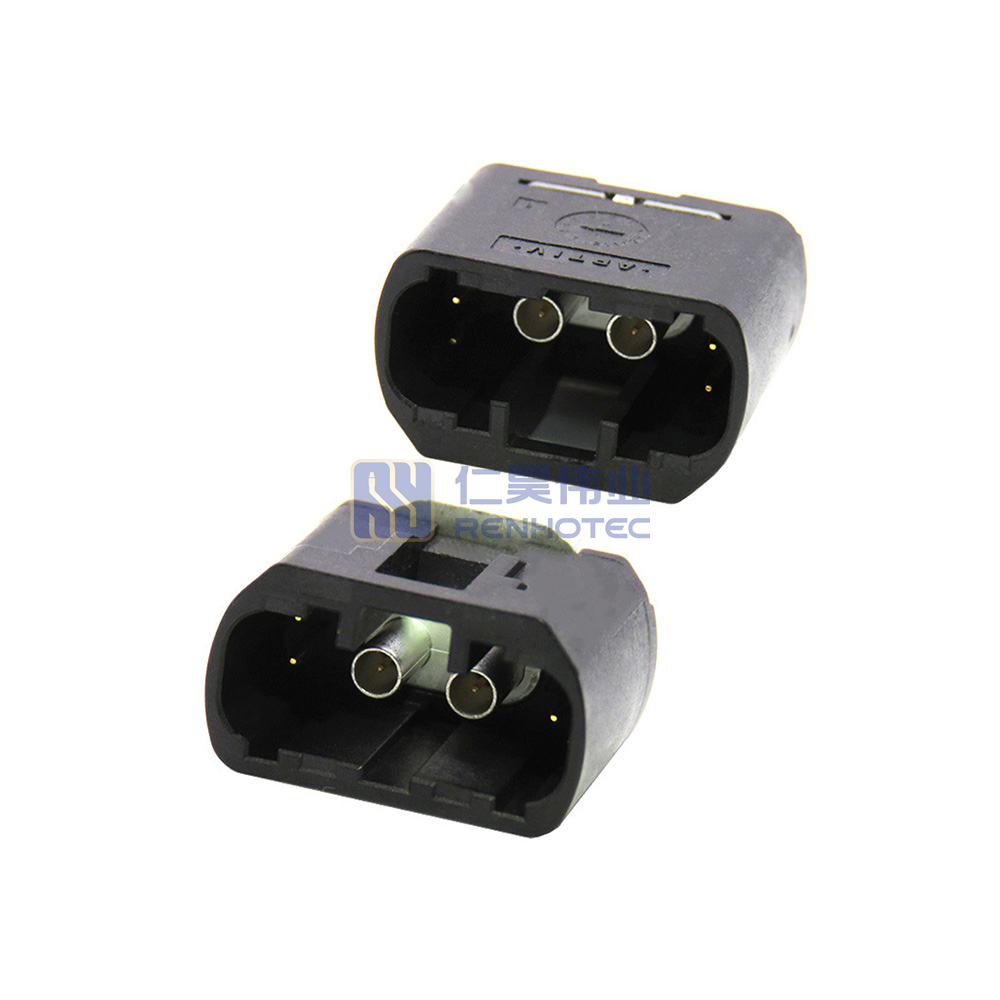 Mini Fakra+4 2-in-1 Male Connector Through Hole
