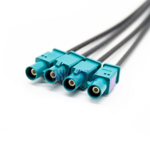 Mini Fakra Female A Code to Fakra Male Z Code Extension Cable