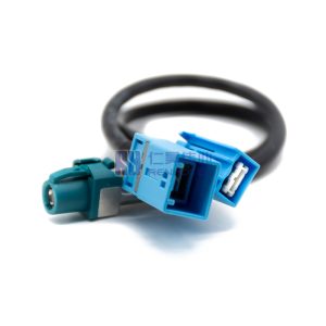 HSD 4P Z кодированный женский на один-два LVDS кабель Volvo, Land Rover, Honda декодер LVDS кабель