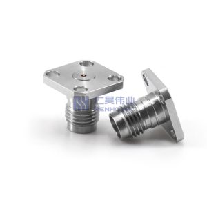 1.85mm Female High Frequency RF Connectors DC-67GHz Stainless Steel Material - RHT-18FS23F01-M