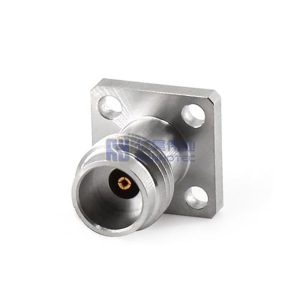 2.4mm Female High Frequency RF Connectors DC-50GHz Stainless Steel Material - RHT-24FP403F02-M