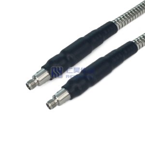 3.5mm Female to 3.5mm Female with 210B Coax Cable, SHF, SS Interlocked Hose