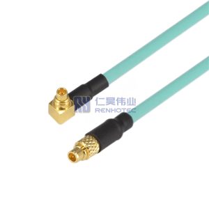 MMCX Прямой угол мужской с коаксиальным кабелем RG405, SHF