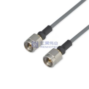 Мужской SMA и мужской SMA с коаксиальным кабелем 3506, SHF