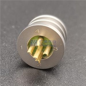 5 Pin Glass to Metal Sealed Hermetic Bulkhead Connector - RHT-10107-05P