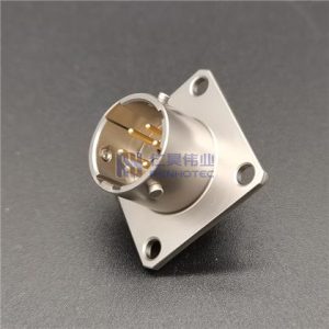Glass to Metal Hermetically Sealed Bayonet Panel Mount Connector - RHT-10166-06P