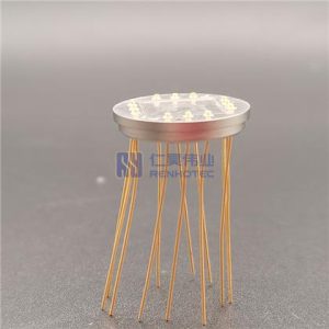 12 Pin Glass to Metal Hermetic Seal Header - RHT-10382-12P