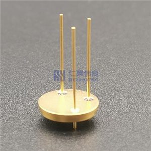 3 Pin Glass to Metal Seal Header - RHT-10418-03P