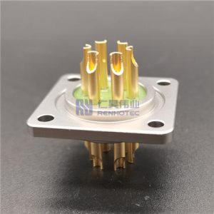 Glass to Metal Sealed Hermetic Feed Through Connector - RHT-10457-06P