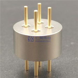 Glass to Metal Sealed Hermetic Feedthrough Connector - RHT-10474-04P