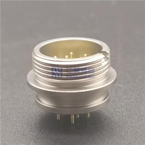 10 Pin Glass to Metal Hermetically Sealed Connector - RHT-10491-10P