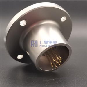 High Pressure Glass to Metal Seal Panel Mount Connector - RHT-10492-09P