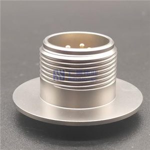 Glass to Metal Sealed Threaded Circular Hermetic Connector - RHT-10494-04PB