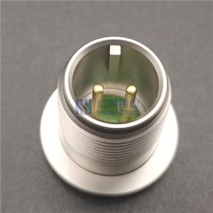 2 Pin Glass to Metal Hermetically Sealed Connector - RHT-10513-02P