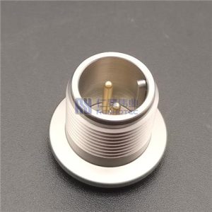 Glass-to-Metal Hermetic Sealed Threaded Circular Connector - RHT-10567-02P
