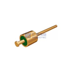 Nail Head Glass to Metal Seal Hermetic Connectors DC Feedthroughs 0.5mm Pin