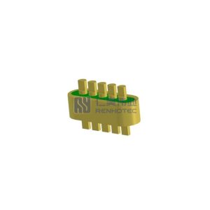 5Pin Gold Plated Glass to Metal Seal Connectors DC Hermetic Wire Feedthrough