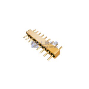 Multi-pin Headers Hermetic Glass to Metal Seal Connectors 1.27mm Spacing