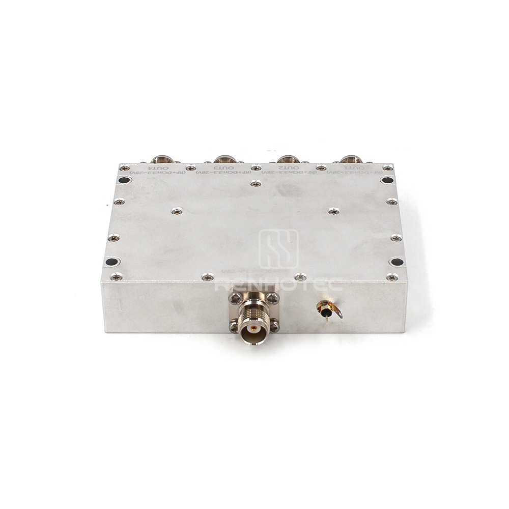 RHT-PD4-A10-DC-P-R2-TFI 4 Way TNC Female Microstrip Power Divider Combiner 500-2200MHz - Image 5