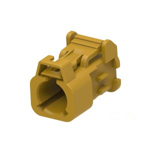 Wire-to-Device, 180° Cable Exit, 1 Position, M Code, Housing for Female Terminals, FAKRA, Data Connectivity Housings