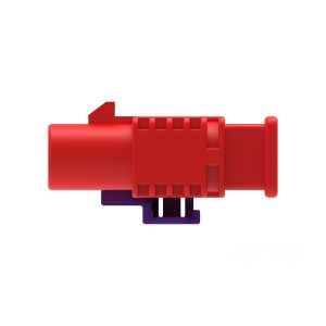 Cable-to-Cable, 180° Cable Exit, 2 Position, M Code, Housing for Male Terminals, 8 mm Centerline, Crimp, FAKRA, Data Connectivity Housings