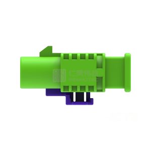 Cable-to-Cable, 180° Cable Exit, 2 Position, A Code, Housing for Female Terminals, 8 mm Centerline, Crimp, FAKRA, Data Connectivity Housings