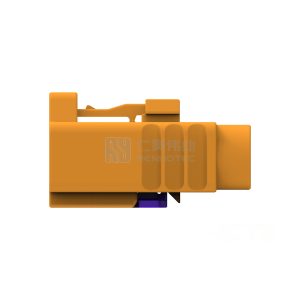 Cable-to-Cable, 180° Cable Exit, 2 Position, M Code, Housing for Female Terminals, 8 mm Centerline, Crimp, FAKRA, Data Connectivity Housings