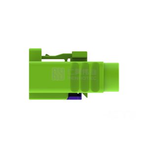 Cable-to-Cable, 180° Cable Exit, 2 Position, G Code, Housing for Female Terminals, 8 mm Centerline, Crimp, FAKRA, Data Connectivity Housings