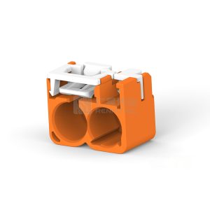Cable-to-Cable / Wire-to-Wire, 90° Cable Exit, 2 Position, N Code, Housing for Female Terminals, FAKRA, Data Connectivity Housings