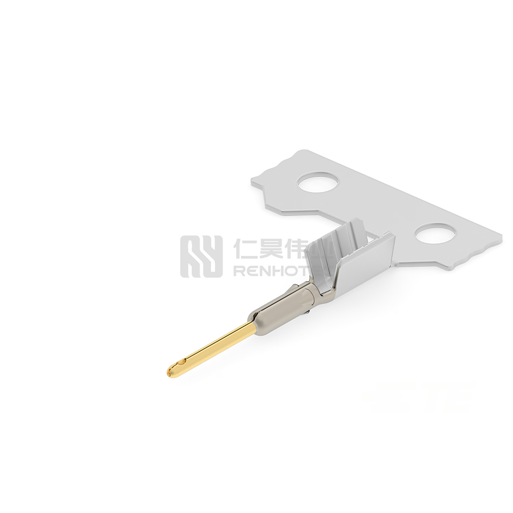 Pin Terminal, Gold (Au),0.5 mm Pin Diameter, Terminates To Wire & Cable, 11.33 mm Tab Length, FAKRA