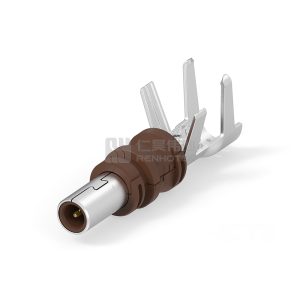 Socket Terminal, Gold (Au),0.55 mm Pin Diameter, Terminates To Wire, FAKRA