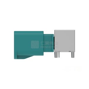 Cable-to-Board, Shielded, Horizontal, 2 Position, Board Mount, Z Code, 4 mm Centerline, Signal, Data Connectivity Headers