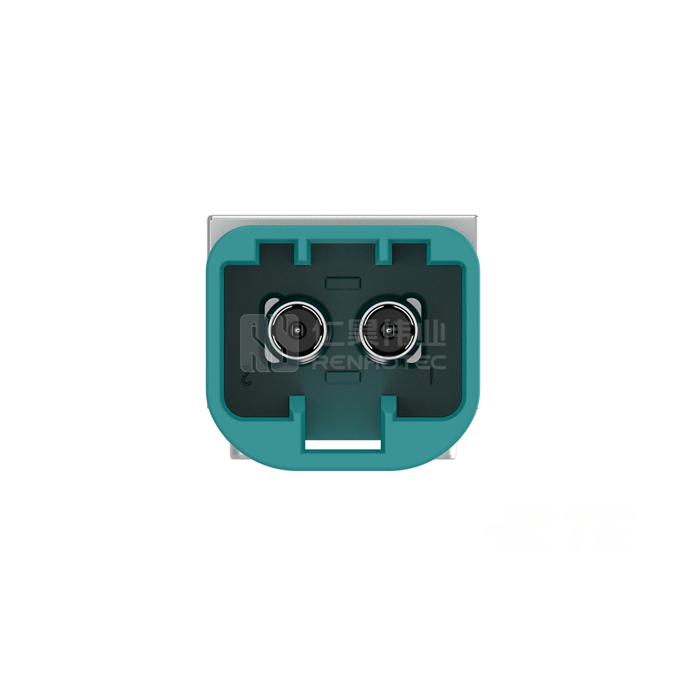 Cable-to-Board, Shielded, Horizontal, 2 Position, Board Mount, Z Code, 4 mm Centerline, Signal, Data Connectivity Headers - Image 3
