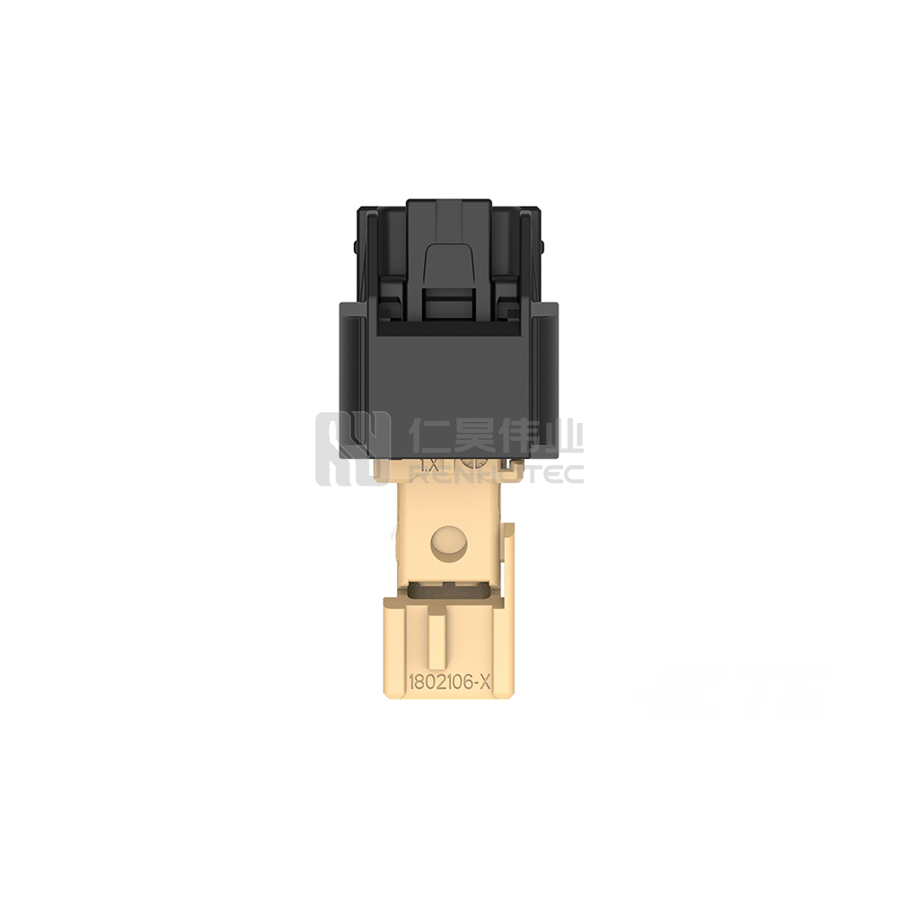 Cable-to-Board / Cable-to-Cable, Sealable, 180° Cable Exit, 1 Position, J Code, Housing for Female Terminals, Data Connectivity Housings - Image 3