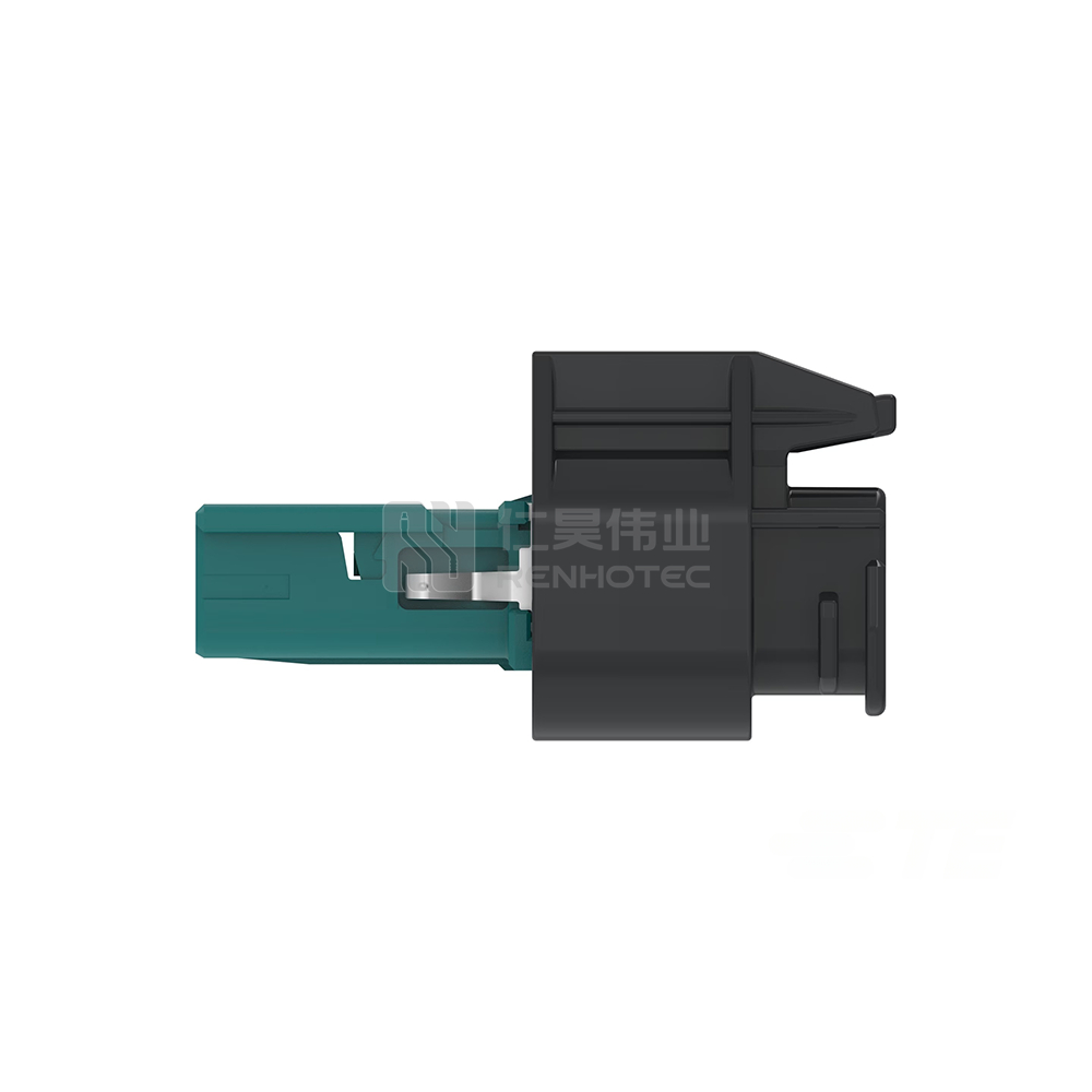 Cable-to-Board / Cable-to-Cable, Sealable, 180° Cable Exit, 1 Position, Z Code, Housing for Female Terminals, Data Connectivity Housings - Image 2