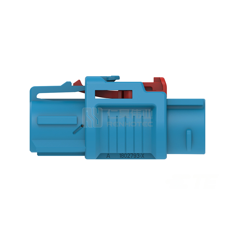 Cable-to-Board / Cable-to-Cable, Sealable, 180° Cable Exit, 1 Position, C Code, Housing for Female Terminals, Crimp, Data Connectivity Housings - Image 2